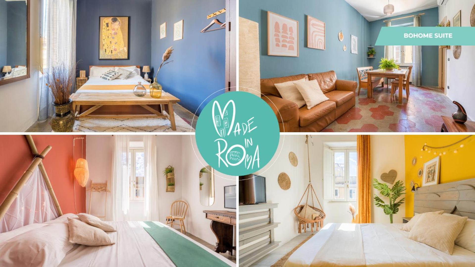Bohome Suite - Ethnic Apt In The Center Of Rome Bagian luar foto